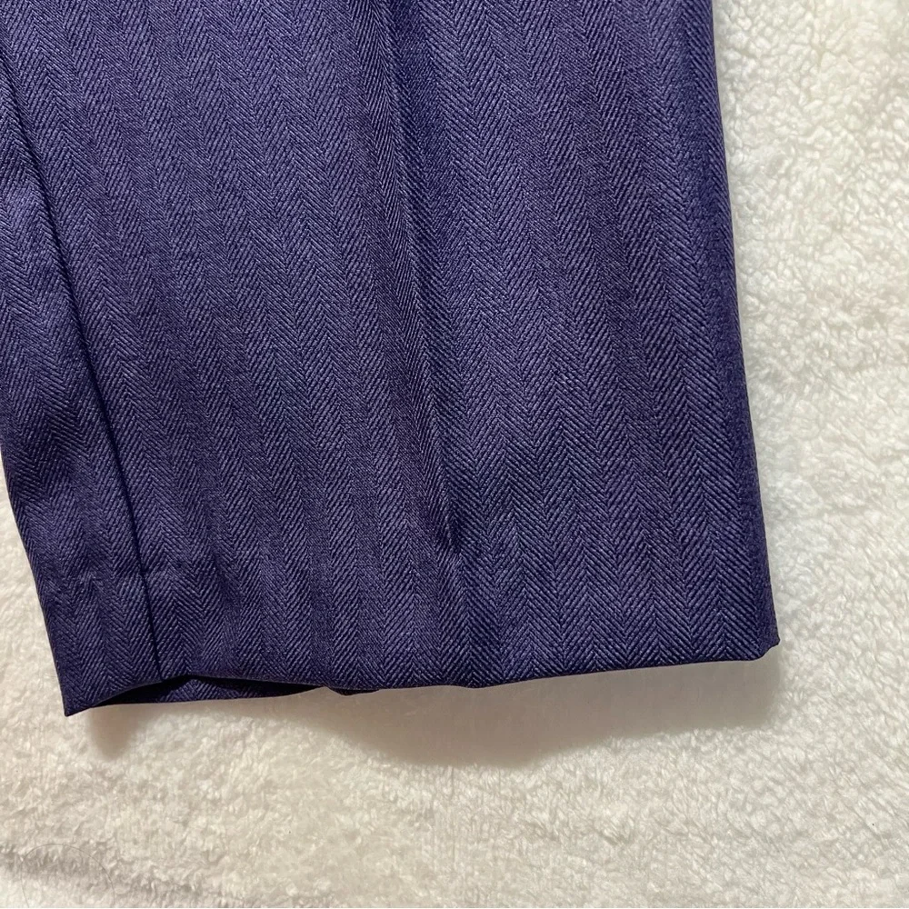 ALFRED DUNNER Tivoli Gardens Pull-On Slacks 88501 Purple Size 18 NWT - Picture 6 of 7